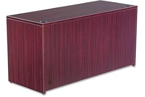 Alera Valencia Series 60 by 24 by 29-12-Inch Credenza Shell, Mahogany Frame/Top
