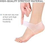 VivoFoot Gel Heel Protectors 2 Pairs Silicone Heel Cups Blister Prevention view 6