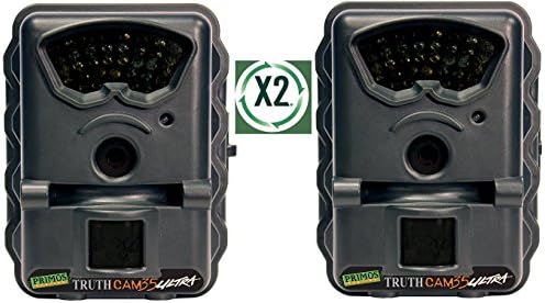X2 TWO-PIECE Primos Truth Cam ULTRA 35 Trail night vision Camera with Early Detect Sensor 101356301404