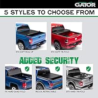 Amazon Com Gator Fx Hard Quad Fold Truck Bed Tonneau Cover 8828227 Fits 2019 2020 Dodge Ram 1500 5 7 Bed New Body Style W Out Rambox Made In The Usa Automotive