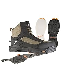 Korkers Greenback Wading botas con suelas fieltro y Kling on