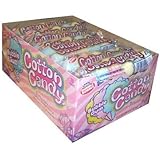 Dubble Bubble Cotton Candy Bubble Gum 5 Pieces Per Sleeve (Pack of 36)