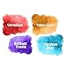 Madisi Watercolor Paint Set - 24 Vivid Colors, 12 ML Tubes