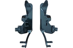 OFUNPARRTS Three Position Clip Locks 3 Position Clip Set Replacement 05.000035.1000 05.000035.2000 for La Z Boy Recliner Footrest Lazyboy Lazy Boy LaZBoy LZB Leg Rest Repair