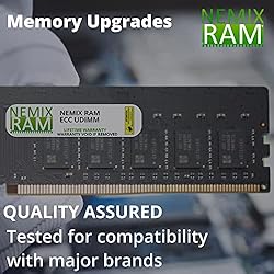16GB DDR4-3200 PC4-25600 ECC UDIMM 2Rx8 Unbuffered