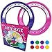 Activ Life Flying Rings for Kids, Fun Beach Toys, Gifts for Boys Girls Teens, Cool Family Outdoor Games, Play at Swimming Pool, Playground, Basket Fillers Birthday Presents, Pink/Purple