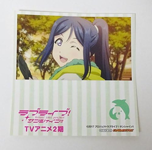 Amazon ラブライブ サンシャイン ゲーマーズ限定フェア イラストシール 松浦果南 アニメ 萌えグッズ 通販