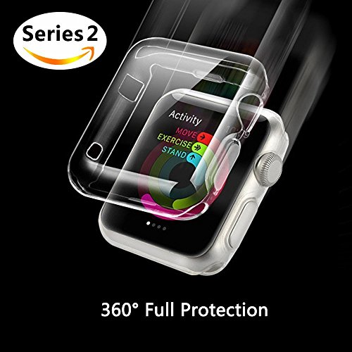Apple watch series 2 case, misxi iphone watch 2 tpu scr…