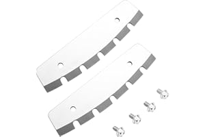 24508 10 Inch Stainless Steel Ice Fishing Auger Replacement Blades, Compatible with ION Ice Fishing Turbo Auger, Ice Fishing 