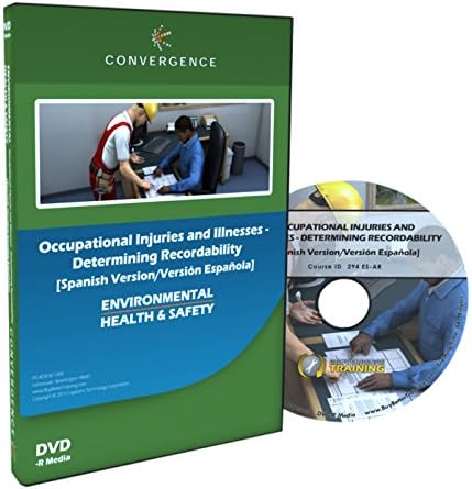 Convergence Training C-494-ES-AR Occupational Injuries and Illnesses Determining Recordability DVD, Spanish