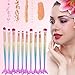 Mermaid Eye Brushes Foundation Makeup Brush Set 10pcs Soft Bristles Beauty Tools Eyeshadow Eyebrow Face Blush Concealer Kit