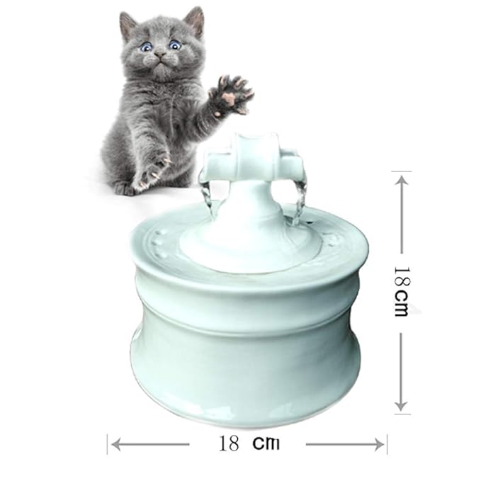 Purebesi Distributeur Deau Pour Animaux Fontaine à Eau