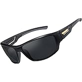 Marino Bonatti Sports Polarized Sunglasses Men Fishing Sunglasses See Fish in Water Wrap-around Glasses UV400