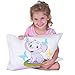 kinder Fluff Toddler Pillow & Pillow Case - Down Alternative Pillow & Cotton Pillow Covers - Hypoallergenic Pillows for Sleeping - Children Pillows & Pillowcase
