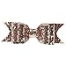 Bluelans Girls Boutique Hair Clips Barrettes Hair Accessories Glitter Hair Bows Hair Pins for Girls Teens - Rose Gold