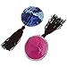 Ayliss® Sequin Lingerie Tassel Breast Bra Stickers Nipple Covers-Blue