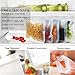 Reusable Food Container Storage Bags Reusable Silicone Storage Bag Sandwich Bags Ziplock Snack Bags Lunch Bags Leakproof Freezer Bags for Food Meat Fruit Veggies Home Kitchen Gallon Bags 7Pack