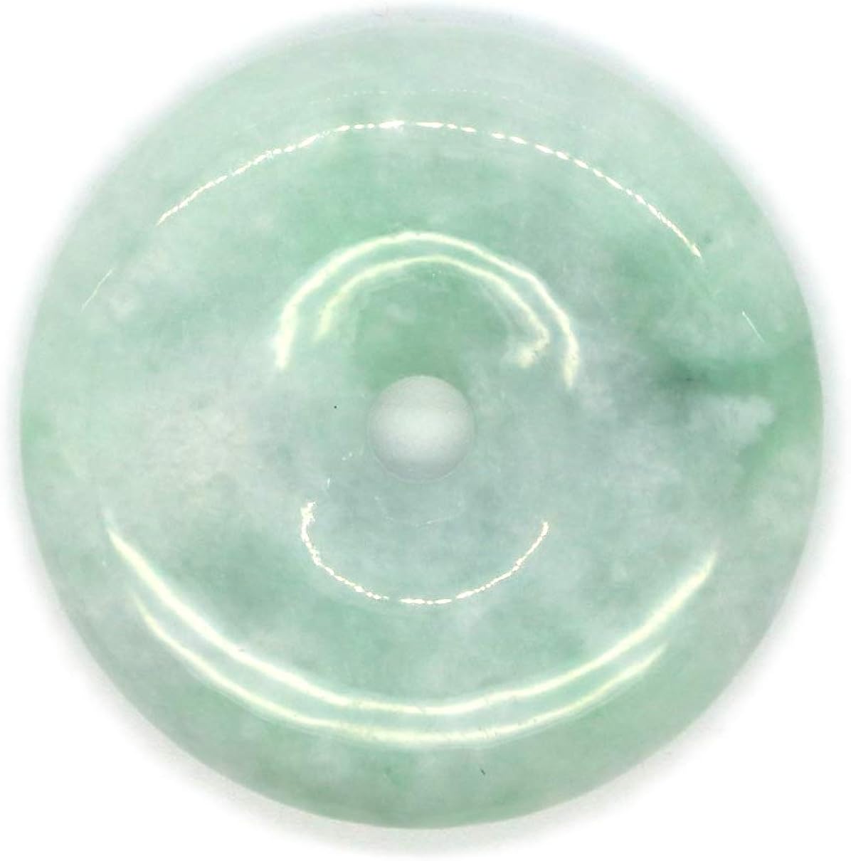A Grade Jadeite Jade Pendant Medium Size Disc Series (md14) Amazon.co.uk