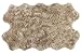 Nouvelle Legende Faux Fur Sheepskin Rug Quattro, Soft, Plush, Premium High-Pile Accent Rug for Bedrooms, Hallways & Living Spaces, Warm & Cozy, Faux Leather Backing, Easy Care, 43