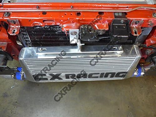 Amazon Com Cxracing Turbo Intercooler Bracket For 79 93 Ford Mustang 5 0 Fox Body 4 Core Ic Automotive