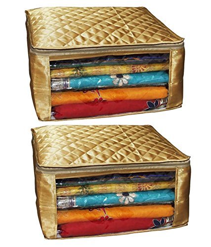 Kuber industries saree cover set of 2 pcs large size in…