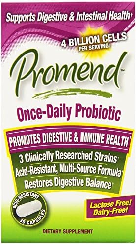 Promend Probiotic Once Daily Capsules 30 Count Pack of 4