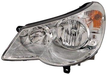 Amazon Com Go Parts For 2007 2010 Chrysler Sebring Front Headlight Assembly Housing Lens Cover Left Driver Side Convertible 5303747ag Ch2502178 Replacement 2008 2009 Automotive