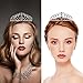 Crown Tiara, ETEREAUTY Wedding Bridal Queen Headpiece Prom Decor with Rhinestones and Comb Headband