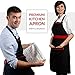 Klicook Kitchen Apron for Women and Men with Pockets/Guide Included on Cotton Canvas, Universal