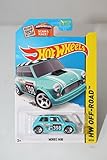 Hot Wheels, 2015 HW Off-Road, Morris Mini (Aqua Blue) Die-Cast Vehicle, #80/250