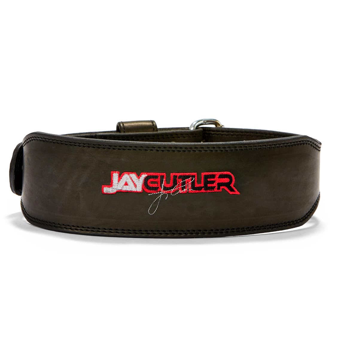 Cinturón de cuero exclusivo de Schiek Jay Cutler - Cómodo cinturón para levantamiento de pesas (XXL)