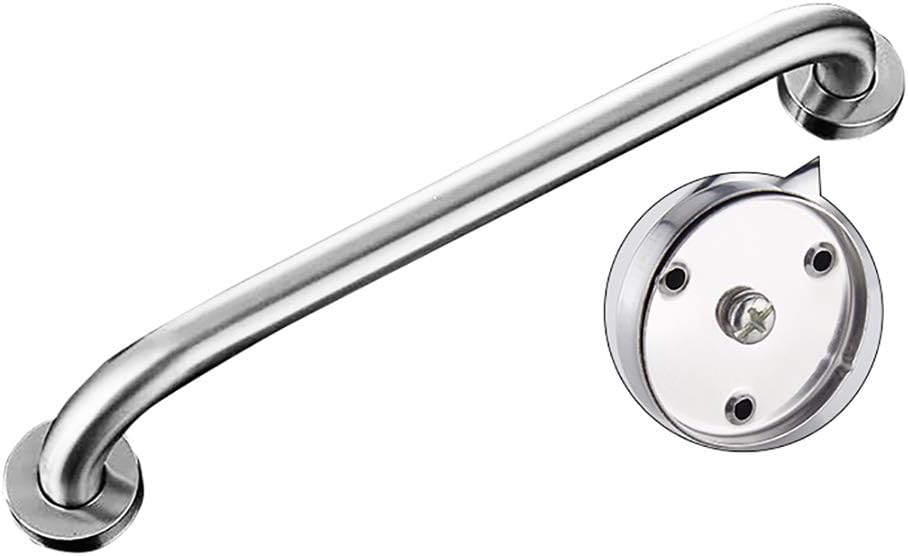 maniglione per doccia in nichel spazzolato