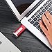 PXH USB 3.0 128GB iPhone Flash Drive for iPhone X XR XS MAX,Photo Stick for iPhone 6,iPhone 6 Plus,iPhone 8 Plus, iPad Pro,External Storage for iPhone iPad USB（red）