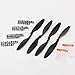 Neewer® 10x4.5"/25.4x11.4cm 1045R Counter Rotating Propeller Blades for Multicopter Quadcopter Black 2 Pair