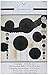 Amscan Black Damask Wedding Decorating Kit, One Size