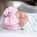 Gellwhu 5-Pack Newborn Baby Girl Bow Hats caps Beanies Hospital Infant hat Clothes Outfits