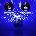 Sunnest Star Projector, Night Lights for Kids, Rotating Baby Night Lighting Lamps, 4 LED Bulbs 8 Modes with 3.2FT USB Cord for Baby/Children/Kids