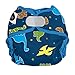 Imagine Baby Products Newborn Hook and Loop Diaper Cover, Rawr