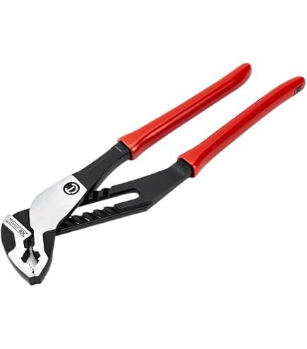 Crescent Z2 K9 Straight Jaw Dipped Handle Tongue & Groove Pliers