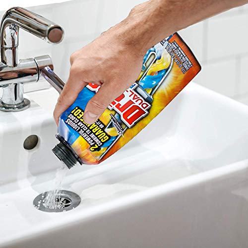 Drano Drain Cleaner Kit Draino Liquid Dual Force Foamer Clog Remover