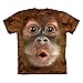 The Mountain Men's Big Face Baby Orangutan T-Shirt Large