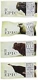 Epic Bar Sampler Pack- Bison, Turkey, Beef & Lamb (1 Bar of Each)