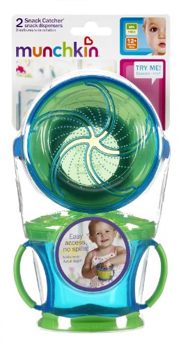 Munchkin Two Snack Catchers, Colors May Vary