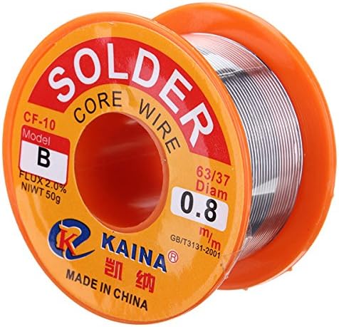 0.8mm 50g Rosin Core Solder 63/37 Tin Lead Flux Soldering Welder Iron Wire Reel