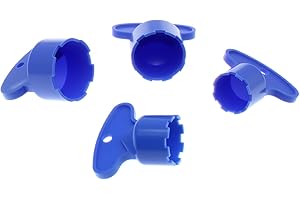 FDXGYH 4 Pcs Faucet Aerator Key Removal Wrench Tool with 4 Sizes M16.5, 18.5, 21.5, 24 Recessed Aerator Key Sink Aerator Wrenches