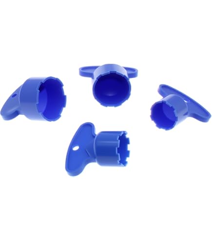 Faucet Aerator Removal Tool Kit With Wrench & 4 Replacement Inserts – Water-Saving, Splash-Proof, Pressure Regulating For M16-M24 Sizes