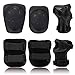 Dostar Kids Youth Adjustable 7Pcs Sports Protective Gear Set Safety Pad Safeguard (Helmet Knee Elbow Wrist) Roller Bicycle BMX Bike Skateboard Hoverboard and Other Extreme Sports Activities