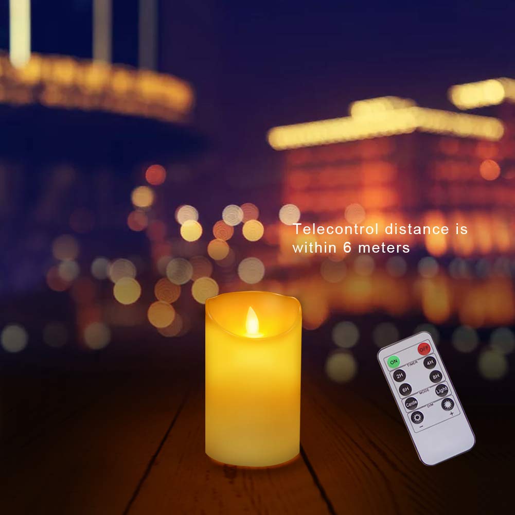 Everlasting Flickering Flameless Candles, 3\