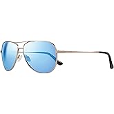 Revo Sunglasses Relay Petite: Women's Polarized Lens with Small Metal Aviator Frame