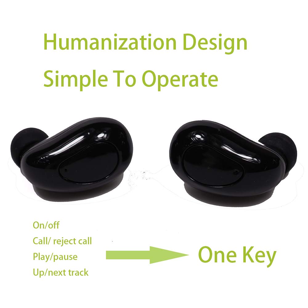 Wireless Bluetooth Earphone TWS-L1 Mini Two Earbuds With Charging Box Stereo Sound Earplugs In-ear Design Denoise Portable Fones de ouvido Auriculares(black)